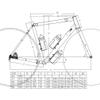 HIMALO 700C Road Bike Frameset Aluminum Alloy Disc Brake Frame BSA68 44/47/50/53/56CM Thru Axle 12X100mm/12X142mm, with Carbon Fork(Green,53cm) view 2