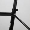 HIMALO 700C Road Bike Frameset Aluminum Alloy Disc Brake Frame BSA68 44/47/50/53/56CM Thru Axle 12X100mm/12X142mm, with Carbon Fork(Green,53cm) view 4