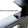 HIMALO Carbon Gravel Bike Frameset 700c Road Bike Frame 45/48/51/54cm Lightweight Disc Brake Frame Set Thru Axle F12x100mm/R12x142mm Internal Routing(Silver,54CM) view 4