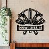Personalized Workshop Name Metal Sign, Custom Tools Centerpiece, Tools Wall Decor,Repair Tools Decoration, Custom Workshop Name Sign,Custom Garage Sign Name,Tool Sign,Mechanic Sign Dad Gift (Style-19) view 2