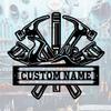 Personalized Workshop Name Metal Sign, Custom Tools Centerpiece, Tools Wall Decor,Repair Tools Decoration, Custom Workshop Name Sign,Custom Garage Sign Name,Tool Sign,Mechanic Sign Dad Gift (Style-19) view 3