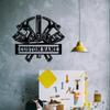 Personalized Workshop Name Metal Sign, Custom Tools Centerpiece, Tools Wall Decor,Repair Tools Decoration, Custom Workshop Name Sign,Custom Garage Sign Name,Tool Sign,Mechanic Sign Dad Gift (Style-19) view 4