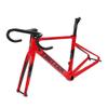 HIMALO Disc Brake Road Bike Frameset 700c Carbon Racing Frame Thru Axle 100/142mm Full Internal Routing 45/48/51/54CM(54CM) view 1