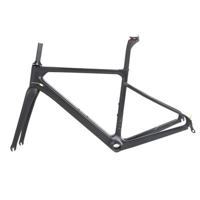 HIMALO Carbon Fiber Road Bike Frameset 700C C Brake Racing Frame with Fork 45/48/51/54cm 100/130mm Quick Release Frame Set Internal Routing(48cmc)