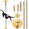 Dance Pole Portable Dancing Pole Portable Gold Pole Dance Pole, Professional Stripper Pole Apartment Friendly, Heavy-Duty Steel Dance Tube Dancing Pole Workout Equipment(2.32M-2.825M(7.6FT-9.3FT)) view 1