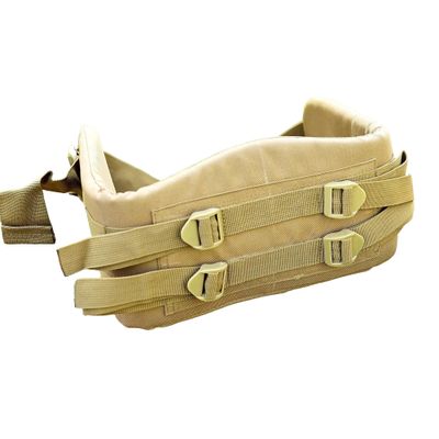 AJSANITY ALICE FIBLE Miliary Belt Double Strap Alice Kidney pad Belt - tactical - Hip - for framed rucksack LC-2 - Carry 220 Lb's -12MM Padding Camping Hiking Outdoor