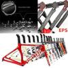 HIMALO Carbon Road Bike Frameset 46/48/50/52/54cm Wind-Breaking Disc Brake Frame Lightweight 100/142mm Thru Axle Frame Internal Routing  for 700c Wheels(Titanium,48CM) view 2