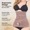 3 in 1 Postpartum Belly Support Recovery Wrap  Postpartum Belly Band, After Birth Brace, Slimming Girdles, Body Shaper Waist Shapewear, Post Surgery Pregnancy Belly Support Band (Dusty Plum, 2XL) view 2