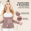 3 in 1 Postpartum Belly Support Recovery Wrap  Postpartum Belly Band, After Birth Brace, Slimming Girdles, Body Shaper Waist Shapewear, Post Surgery Pregnancy Belly Support Band (Dusty Plum, 2XL) view 3