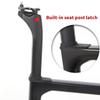 HIMALO Road Bike Frameset 700C Carbon C Brake Frame 45/48/51/54cm Lightweight Internal Routing Frame QR 100/130mm Pneumatics Broken Wind(45CM) view 4