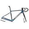 HIMALO Carbon Road Bike Frameset 700c Disc Brake Bike Frame Full Internal Routing Discoloration Frame Set 45/48/51/54CM Thru Axle 100/142mm(Silver,54CM) view 1