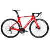 HIMALO Carbon Road Bike Frameset 700c Lightweight Race Bike Frame 46/48/50/52/54/56cm Disc Brake Frame Thru Axle F12x100mm/R12x142mm Internal Routing(46CM red) view 2