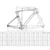 HIMALO 700C Road Bike Frameset Lightweight Carbon Race Bike Frame 43.5/46/48/50/52/54CM Broken Wind Disc Brake Frame Thru Axle 100/142mm Internal Routing(52CM) view 3
