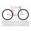 HIMALO 700c Road Bike Frameset C Brake Carbon Frames with Fork + Seat Tube + Integrated Handlebar QR 100/130mm Frame 45/48/51/54CM(White,51CM) view 2