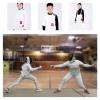 KXJPIZIYB 3-Piece Professional Fencing Suit, 350N Fencing Uniform Suit, for Foil/Epee/Sabre Daily Training, Right Hand(54#) view 4