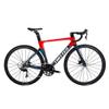 HIMALO Carbon Road Bike Frameset 700c Wind-Breaking Racing Frame 46/48/50/52/54cm 100/142mm Thru Axle Frame Disc Brake Internal Routing Lightweight Red(54CM) view 2