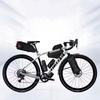 HIMALO Carbon Fiber Road Bike Frameset Off-Road Racing Disc Brake Frame 46/49/52/55cm Thru Axle 100/142mm Can Carry A Variety of Outdoor Gear(Skin Color,46cm) view 2
