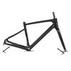 HIMALO Carbon Fiber Road Bike Frameset Disc Brake Off-Road Racing Frame 45/48/51/54cm EPS Internal Routing 100/142mm Thru Axle Frame with Fork(54cm) view 1