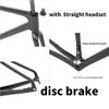 HIMALO Carbon Fiber Road Bike Frameset Disc Brake Off-Road Racing Frame 45/48/51/54cm EPS Internal Routing 100/142mm Thru Axle Frame with Fork(54cm) view 4