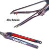 HIMALO Road Bike Frameset Carbon Off-Road Racing Frame Set 100/142mm Thru Axle Disc Brake Frame 45/48/51/54cm Internal Routing(Yellow,48CM) view 4
