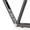 HIMALO Disc Brake Road Bike Frameset 700C*48/50/52/54/56CM Aluminum Alloy Off-Road Frame Thru Axle 12 * 142mm(Red,54cm) view 4
