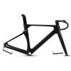 HIMALO Road Bike Frameset 700C Carbon Racing Frame with Fork Handlebar Thru Axle Disc Brake Frame 43.5/46/48/50/52/54/56cm Lightweight Internal Routing(48CM) view 1