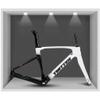 HIMALO Carbon Road Bike Frameset 45/48/51/54cm Disc Brake Racing Frame Thru Axle Lightweight Climbing Cross-Country Frame(White,51CM) view 1