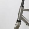 HIMALO 700c Road Bike Frameset Steel Disc Brake Frame 12X142mm Carbon Fork 12X100mm Thru Axle Frame Set 44/47/50/53/56CM Internal Routing(C,50cm) view 3