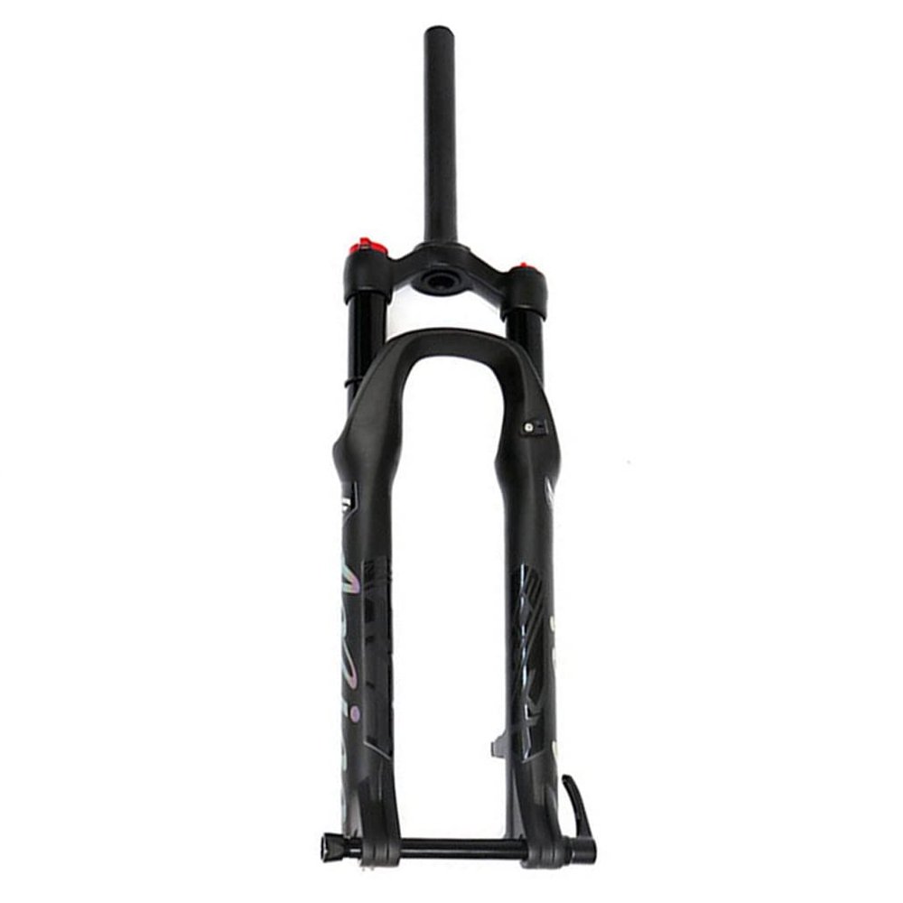 HIMALO 26'' 27.5" 29 Inch Mountain Bike Air Suspension Fork Bike Shock Absorber 1-1/8 Disc Brake Bicycle Front Fork 110mm Travel Thru Axle 15mm(27.5inch)