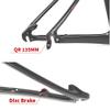HIMALO Carbon Mountain Bike Frame 27.5er 29er Hardtail Bike Frame 15''/17''/19'' Lightweighting Disc Brake Frame QR 135MM Internal Routing(Yellow,17'') view 4