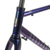 HIMALO 700c Road Bike Frameset 44/47/50/53/56CM Cr-Mo Steel Frame QR 100/130mm Rim Brake Frame with Carbon Fork(Dark Gray,56cm) view 4