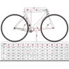 HIMALO Carbon Road Bike Frameset 46/48/50/52/54cm Wind Breaking Racing Frame C Brake Frame QR 100/130mm Internal Routing(Red,48CM) view 2