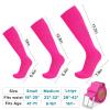 Baseball Socks and Belt Combo for Youth Adult - Softball Socks and Belt for Boys and Girls (Pink) view 4