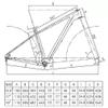 HIMALO Full Carbon Bike Frame 29er Hardtail Mountain Bike Frame 15'' 17'' 19'' Disc Brake Thru Axle 12x148mm Boost Bicycle Frame Internal Routing(29 * 17'') view 2