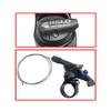 HIMALO Bike Bike Air Suspension Fork 26/27.5/29 Inch 100mm Travel 1-1/2 Disc Brake Front Fork 9mm QR(Blue RL,26'') view 3