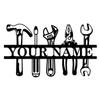 Personalized Workshop Name Metal Sign, Custom Tools Centerpiece, Tools Wall Decor,Repair Tools Decoration, Custom Workshop Name Sign,Custom Garage Sign Name,Tool Sign,Mechanic Sign Dad Gift (Style-15) view 1
