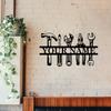 Personalized Workshop Name Metal Sign, Custom Tools Centerpiece, Tools Wall Decor,Repair Tools Decoration, Custom Workshop Name Sign,Custom Garage Sign Name,Tool Sign,Mechanic Sign Dad Gift (Style-15) view 2