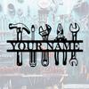Personalized Workshop Name Metal Sign, Custom Tools Centerpiece, Tools Wall Decor,Repair Tools Decoration, Custom Workshop Name Sign,Custom Garage Sign Name,Tool Sign,Mechanic Sign Dad Gift (Style-15) view 3