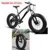 HIMALO Bike Fat Fork 20'' 26 Inch 4.0" Tire Snow Beach E-Bike Suspension Fork Travel 100mm Disc Brake 1-1/8" Bicycle Front Fork QR 9mm Manual Lock(20inch Black) view 2