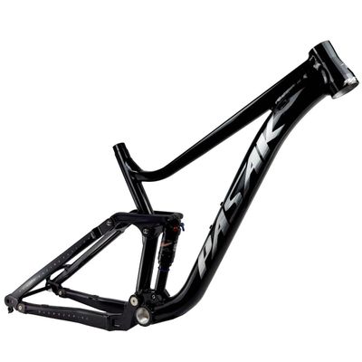HIMALO Full Suspension Mountain Bike Frame 27.5er/29er Downhill Bike Frame 16''/18'' 3.0 Tires Boost Thru Axle Frame 148mm DH/XC/AM(Black,29 * 18'')