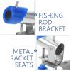 VANZACK Fishing Pole Holder for Chairs Fishing Rod Bracket Rotation Stand and Tower view 3