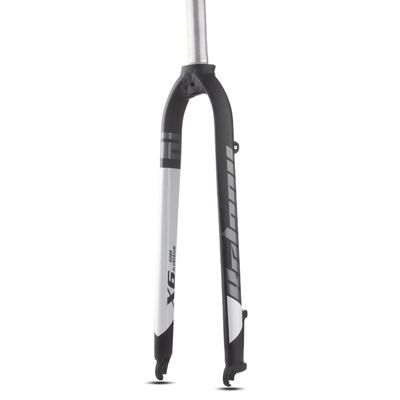 HIMALO Mountain Bike Rigid Fork 26/27.5/29" Aluminum Alloy Bike Fork Disc Brake 1-1/8'' Straight Tube Threadless 28.6mm Superlight Front Forks(White,27.5inch)