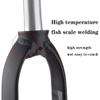 HIMALO Mountain Bike Rigid Fork 26/27.5/29" Aluminum Alloy Bike Fork Disc Brake 1-1/8'' Straight Tube Threadless 28.6mm Superlight Front Forks(White,27.5inch) view 3