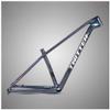 HIMALO Carbon Fiber Bike Frame 27.5/29er Hardtail Mountain Bike Frame 15''/17''/19'' Disc Brake Thru Axle 12x148mm Boost Frame XC Internal Routing(Silver,27.5 * 15'') view 1