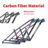 HIMALO Carbon Fiber Bike Frame 27.5/29er Hardtail Mountain Bike Frame 15''/17''/19'' Disc Brake Thru Axle 12x148mm Boost Frame XC Internal Routing(Silver,27.5 * 15'') view 2
