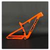 HIMALO 27.5/29er Trail Mountain Bike Frame 15''/17''/19''/21'' Travel 120mm Suspension Carbon Fiber Bike Frame Disc Brake Boost Thru Axle 12x148mm XC/AM/DH(Orange,21'') view 1