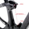 HIMALO 27.5er 29er Bike Frame Disc Brake Carbon Suspension Frame Travel 120mm Trail Mountain Bike Frame 15''/17''/19'' Boost Thru Axle Frame 12x148mm(Blue,27.5 * 19'') view 4