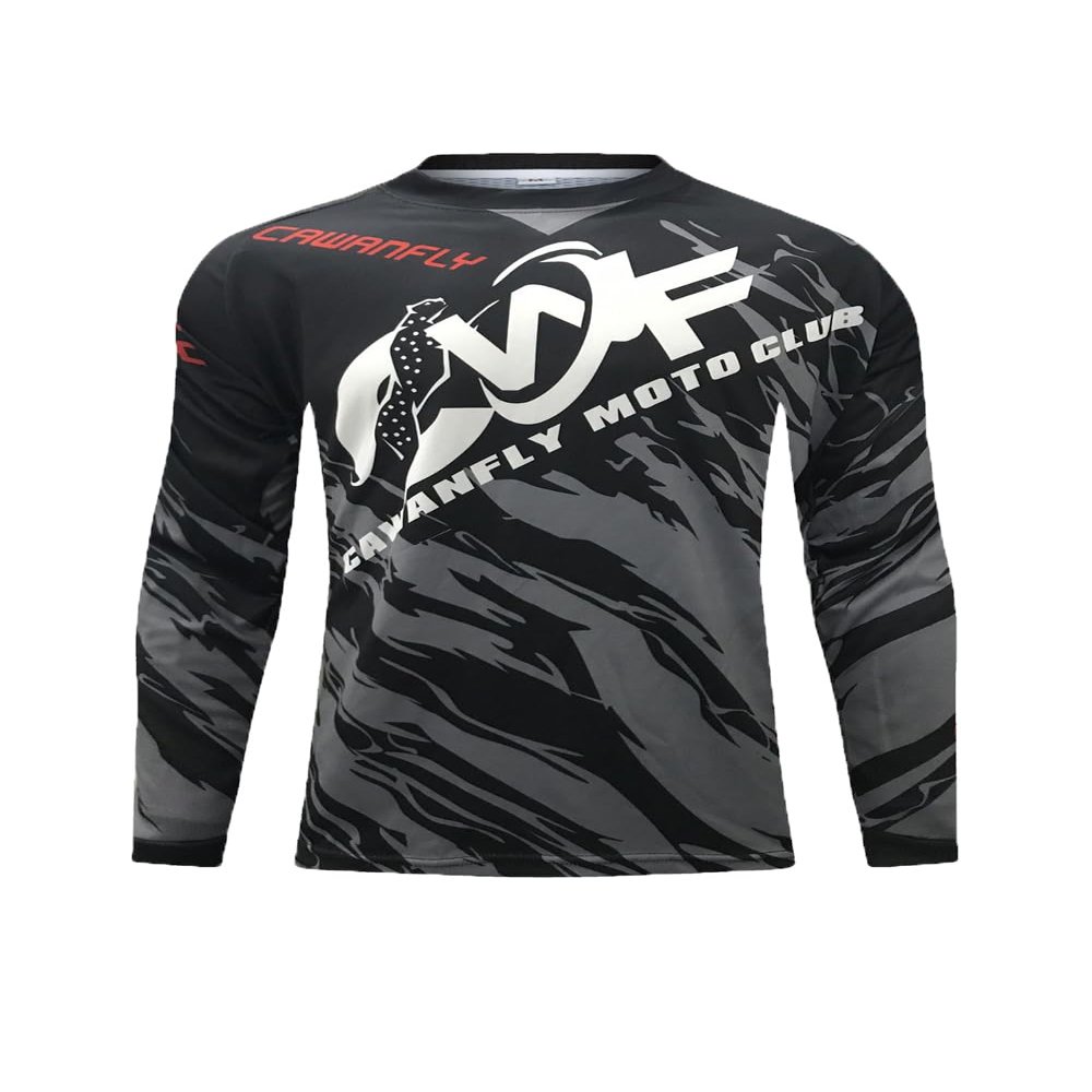 NineFit Basics Men's Mountain Bike Jersey Long Sleeve Sun Protection Clothing Downhill Motocross Shirts Breathable Tops (BSJF-0026,Large)