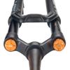 HIMALO 26/27.5/29 Inch Bike Fork 130mm Travel 1-1/8" Straight Mountain Bike Fork Air Suspension Rebound Adjust 15x110mm Axle Manual Lockout(29inch Black) view 3