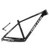 HIMALO Carbon Mountain Bike Frame 27.5er 29er Hardtail Bike Frame XC/AM 15''/17''/19'' Disc Brake Bike Frame Thru Axle 12x142/148mm Internal Routing(Black,27.5 * 15'') view 1
